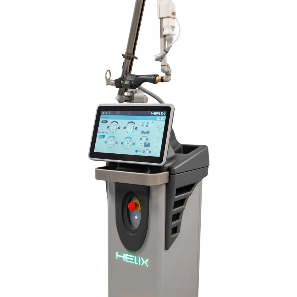 Helix CO2 laser treatment machine for skin resurfacing