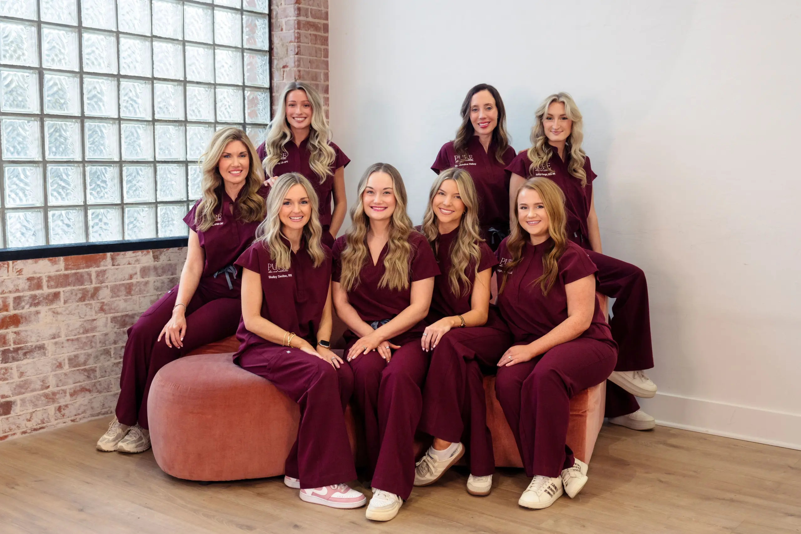 Pure Skin and Aesthetics professional team group photo