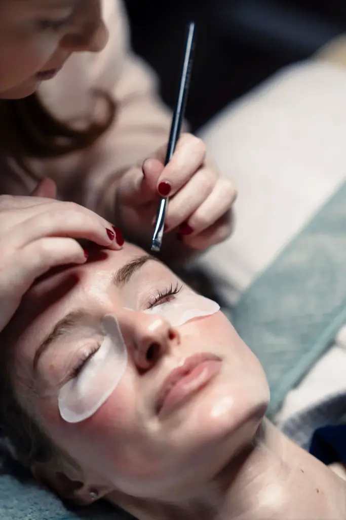 Eyebrow waxing and lash enhancement treatment in Stillwater OK